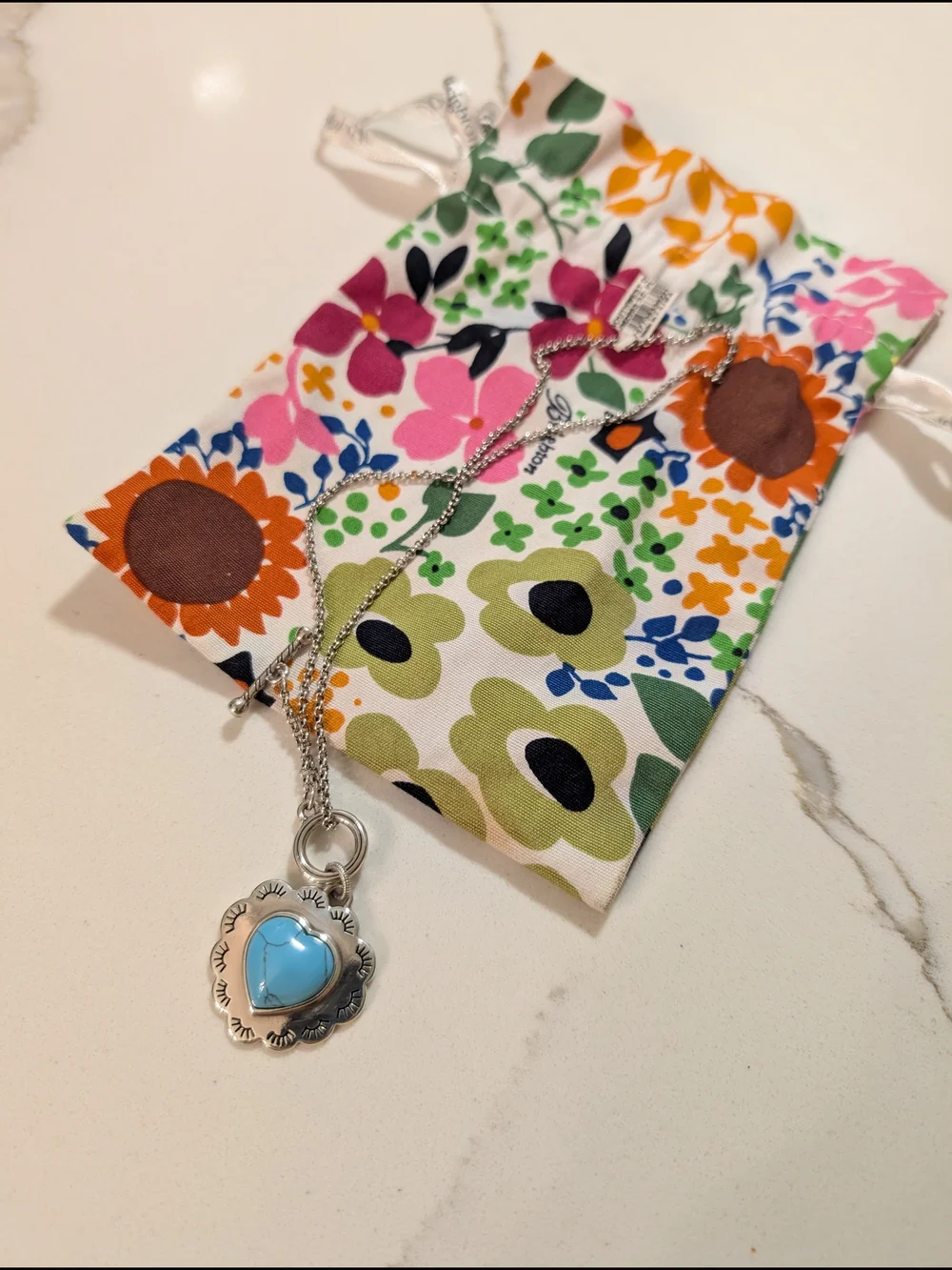 Brighton South West Heart Necklace